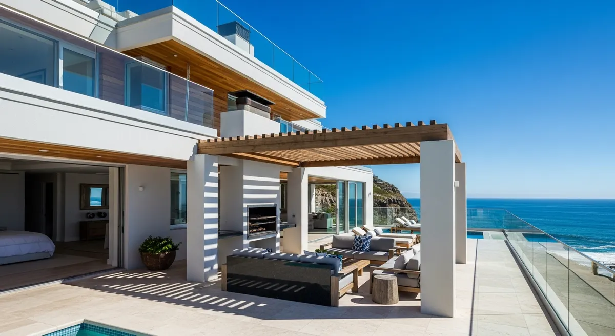 Modern Coastal Outdoor Luxury Patio