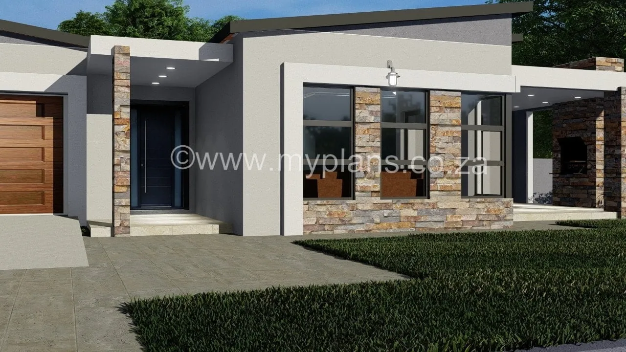 3 Bedroom House Plans BLA 107.5S