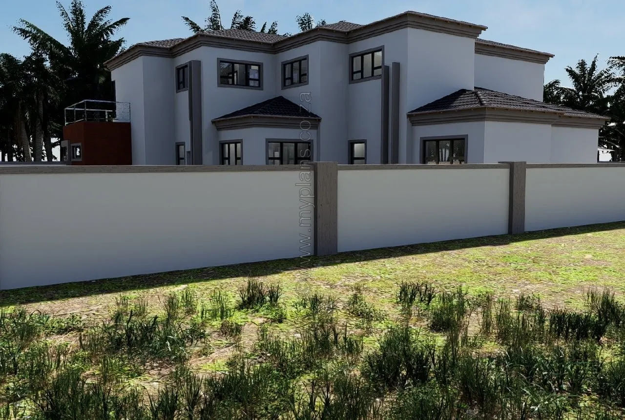 4 Bedroom House Plan MLB 1910D
