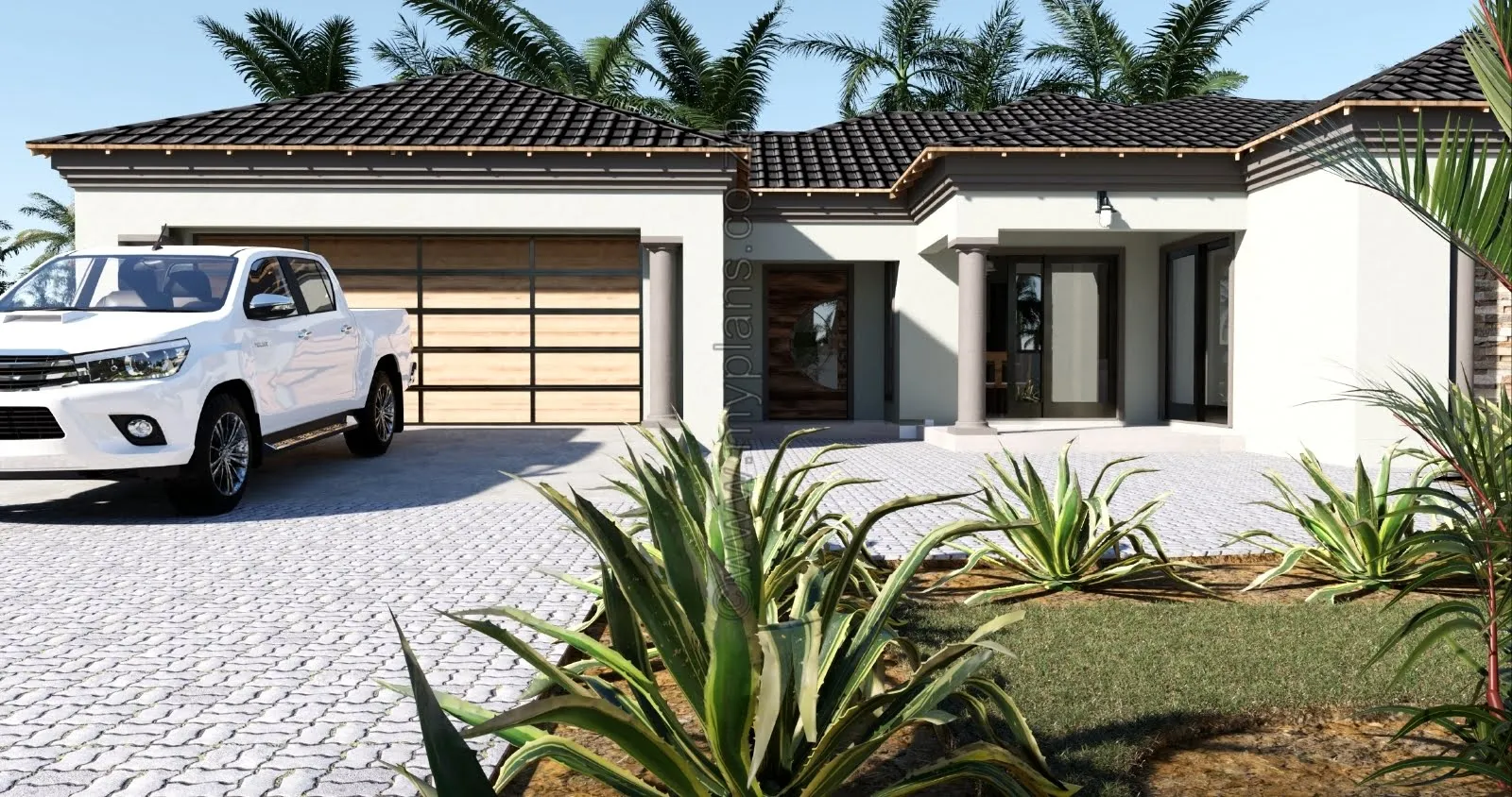 3 Bedroom House Plan MLB 025.11S