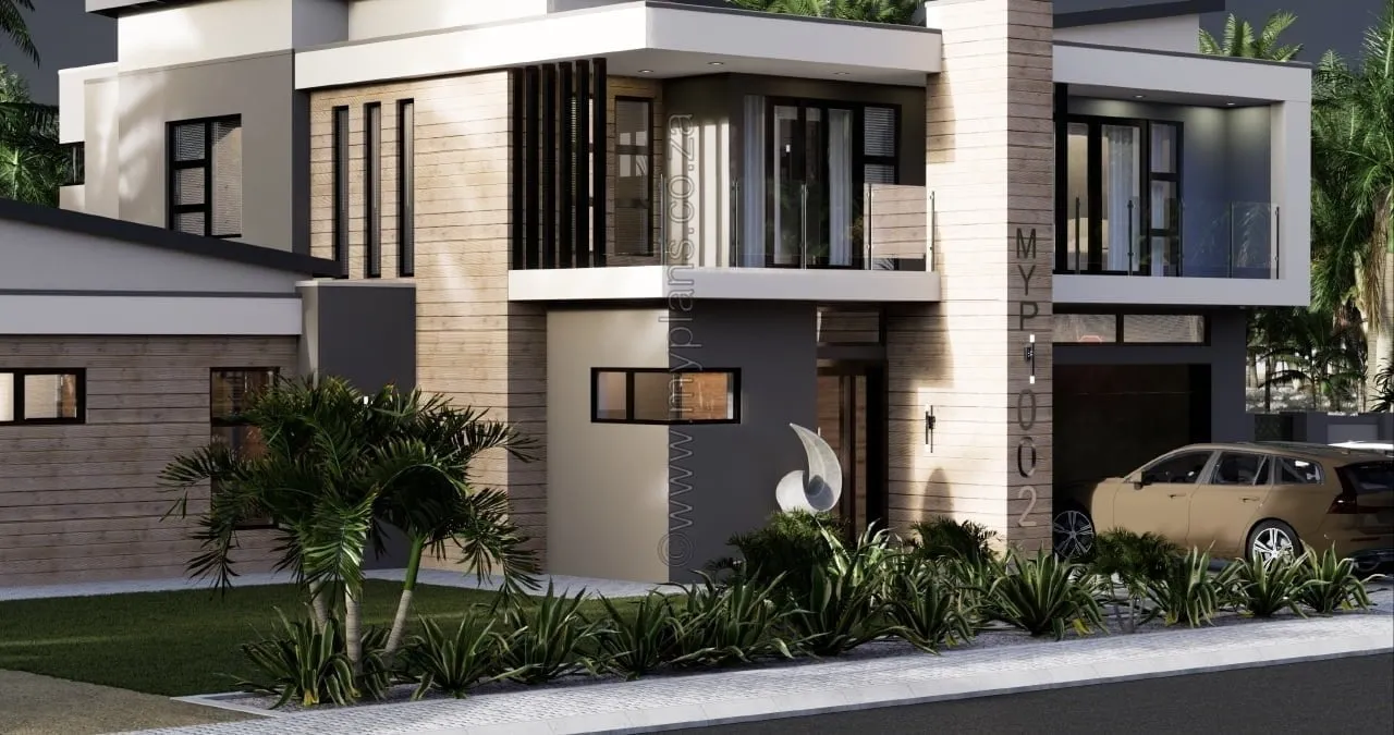 4 Bedroom House Plan MYP 002.3D