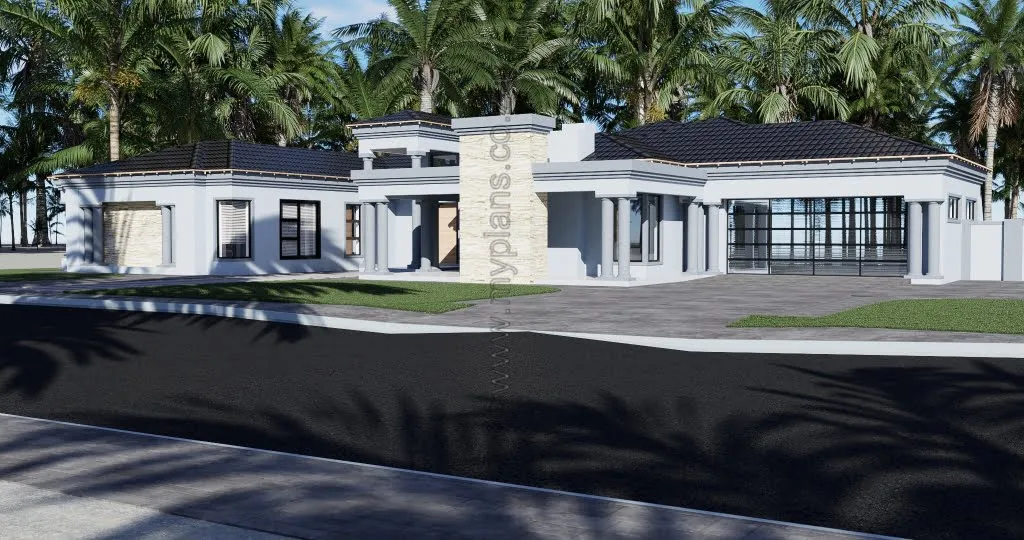 4 Bedroom House Plan MLB 058.2S
