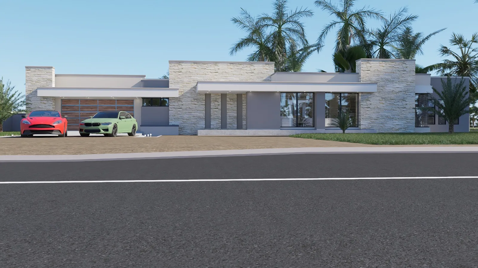 3 Bedroom House Plan MOB 001S