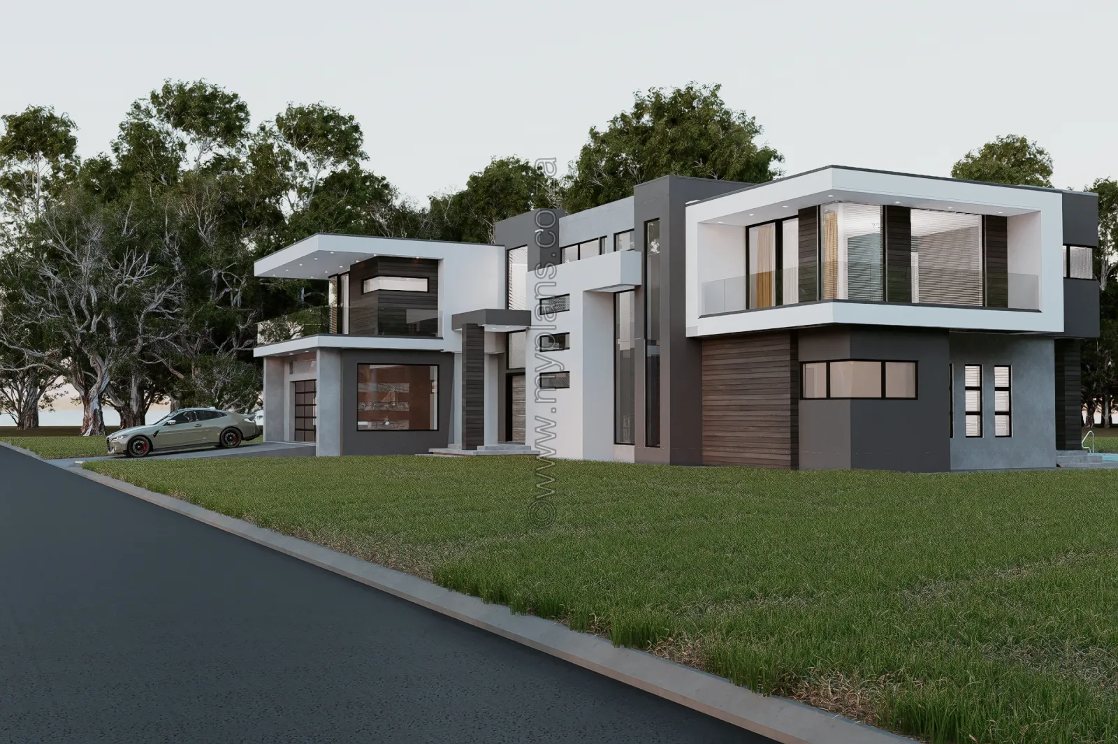 5 Bedroom House Plan MLB 073 5d