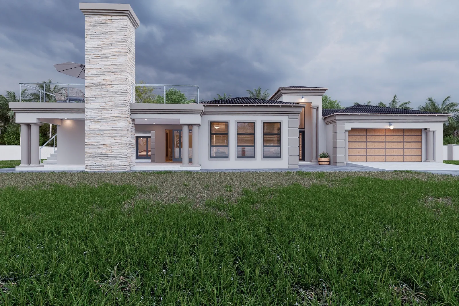 4 Bedroom House Plan BLA 021.4S