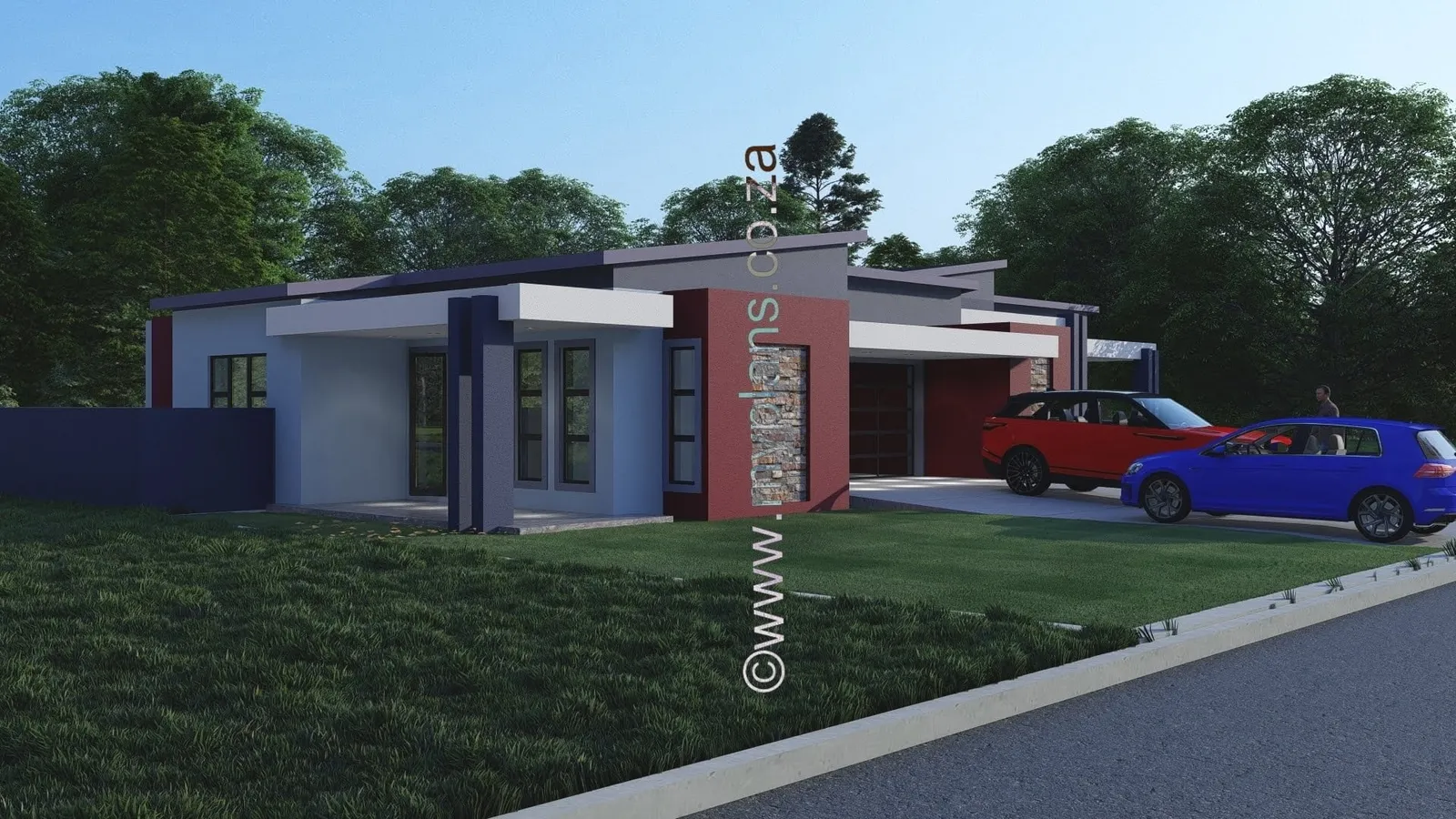 3 Bedroom House Plan MLB 047.9S