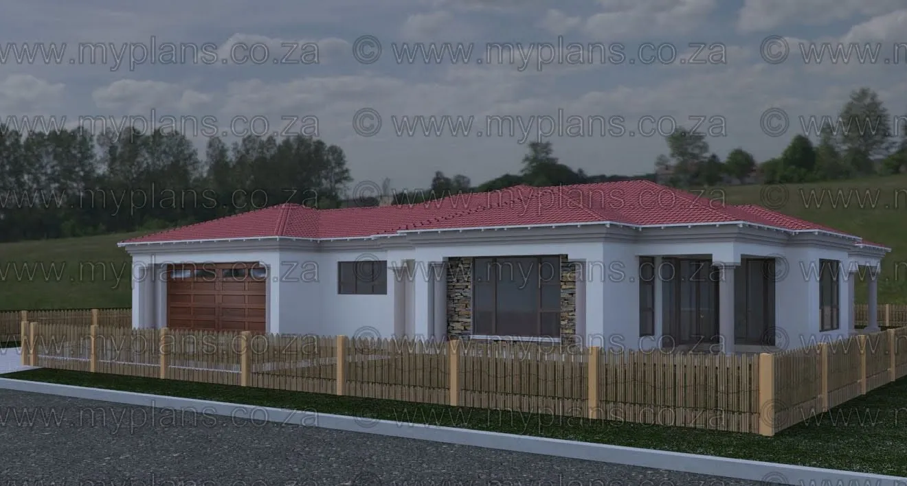 4 Bedroom House Plan MLB 085S