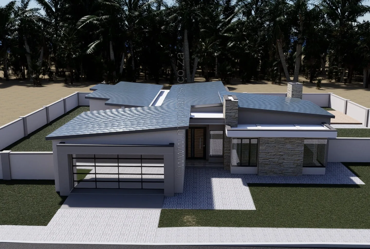 3 Bedroom House Plan MYP 009S