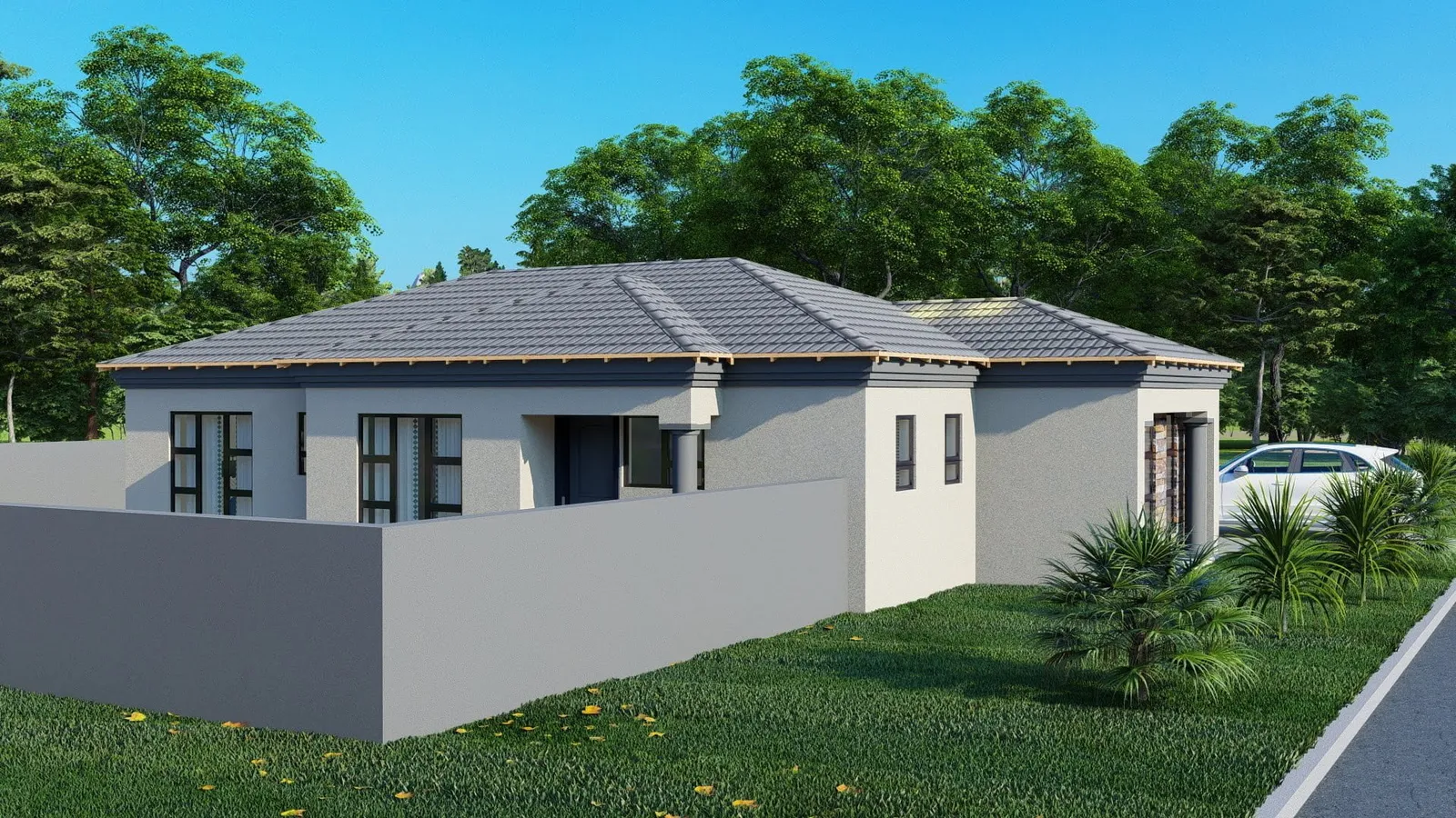 3 Bedroom House Plan MLB 008S