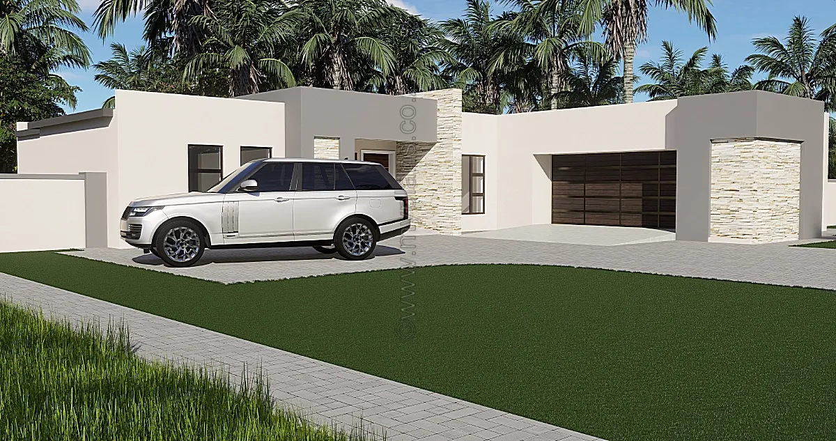 4 Bedroom House plan MLB 027S