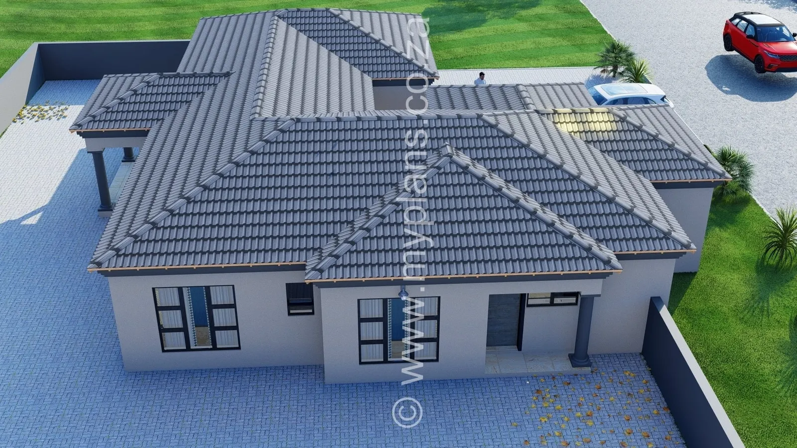 3 Bedroom House Plan MLB 008.1S