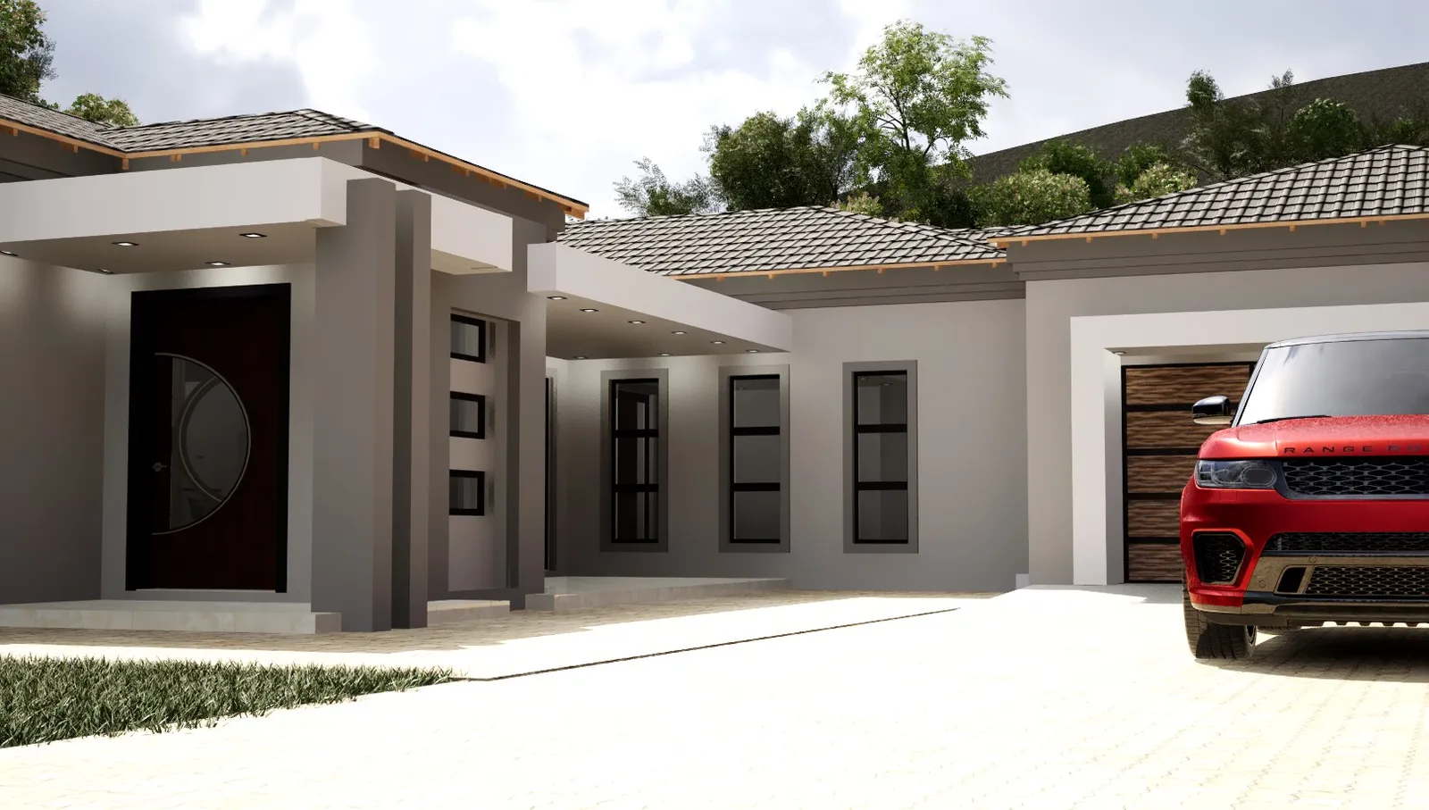 4 Bedroom House Plan MLB 007.7S